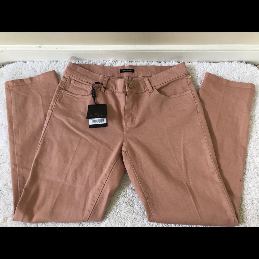 Massimo Dutti Women pants- Pink- Size 4